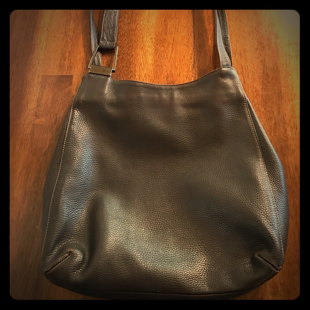 Dark Brown Leather Purse